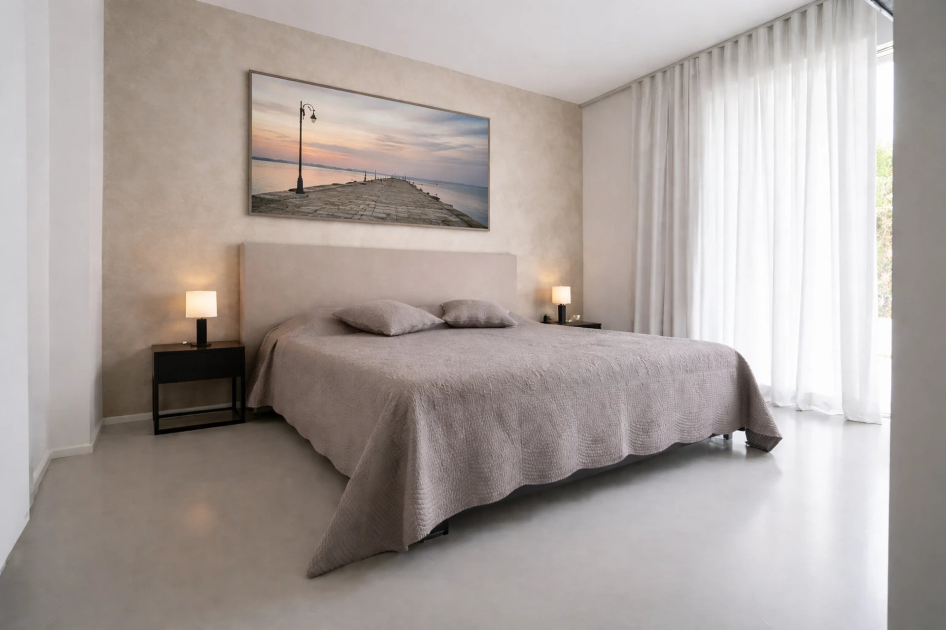 Pavimento in resina camera da letto Resine Mongiardo