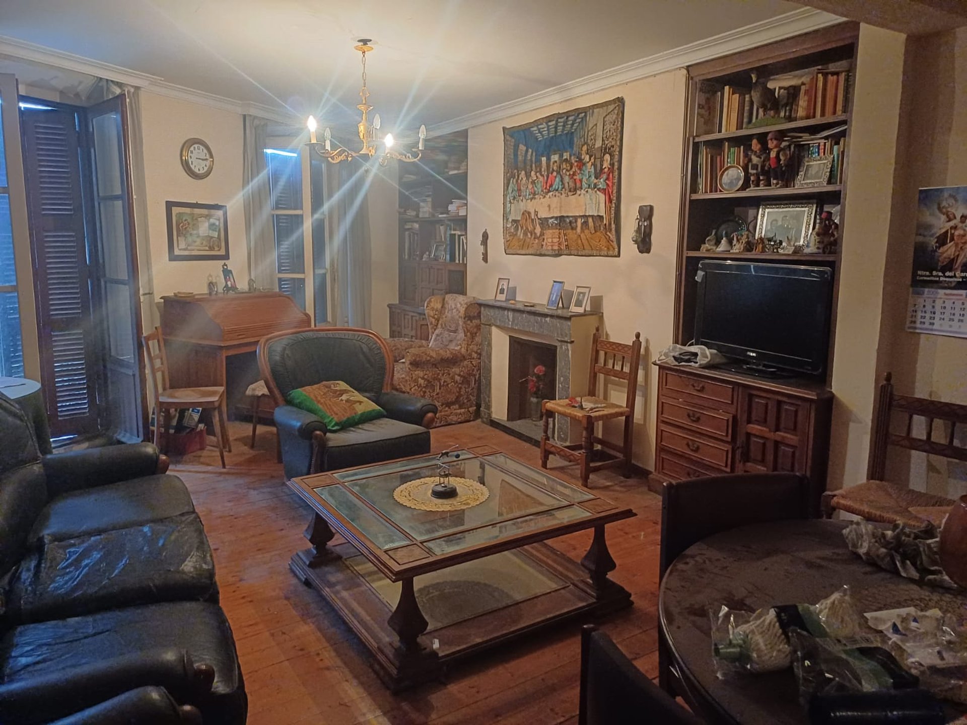 brown wooden chair beside brown wooden table