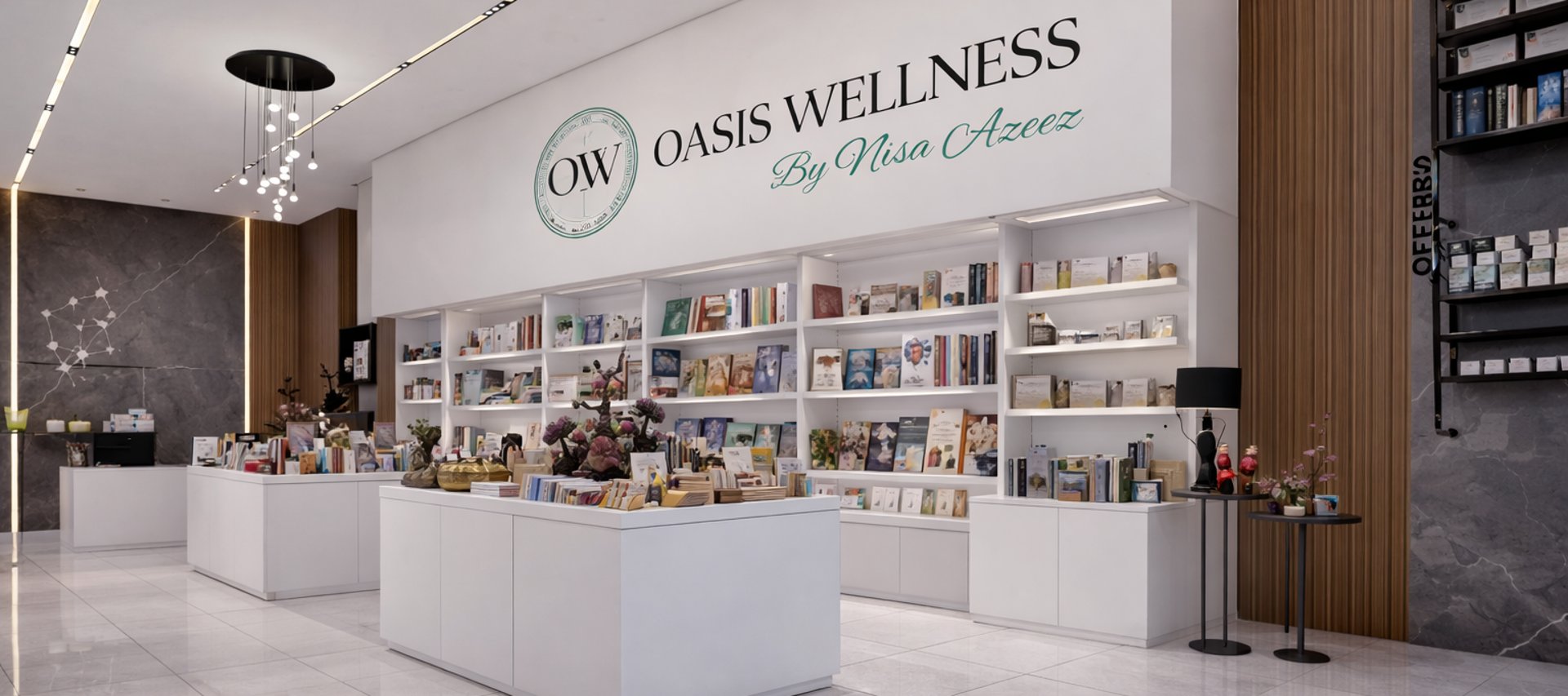 Oasis Wellness Boutique Interior View