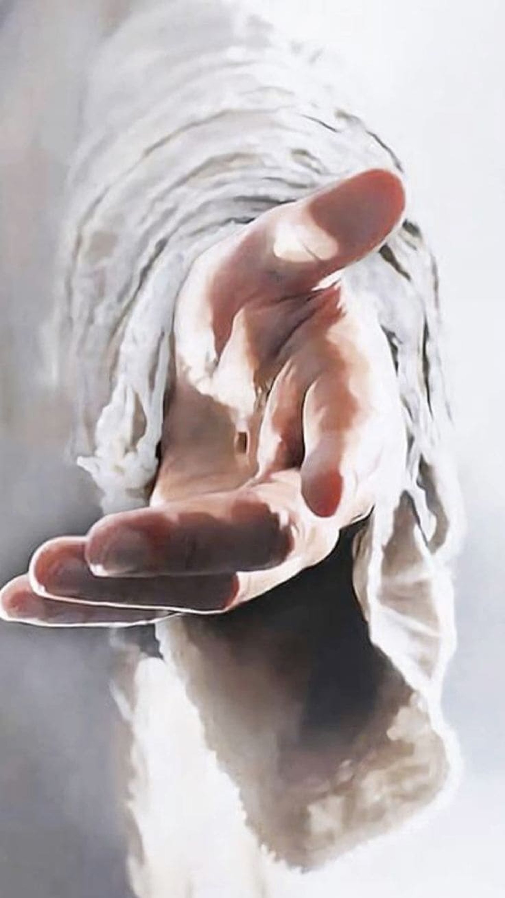 manos guiadas por Dios