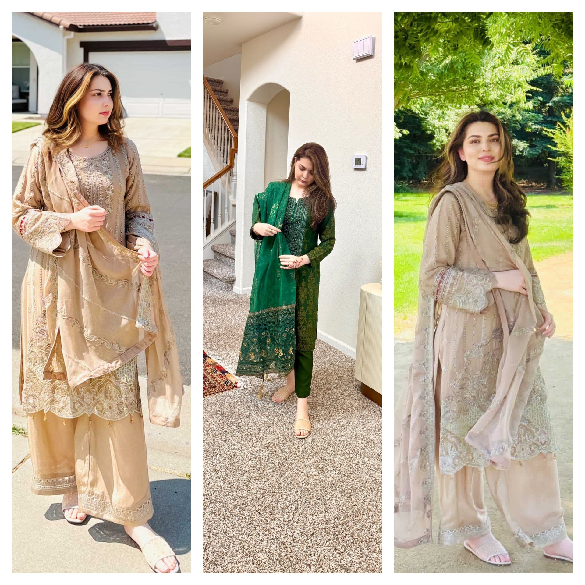 woman in white hijab smiling