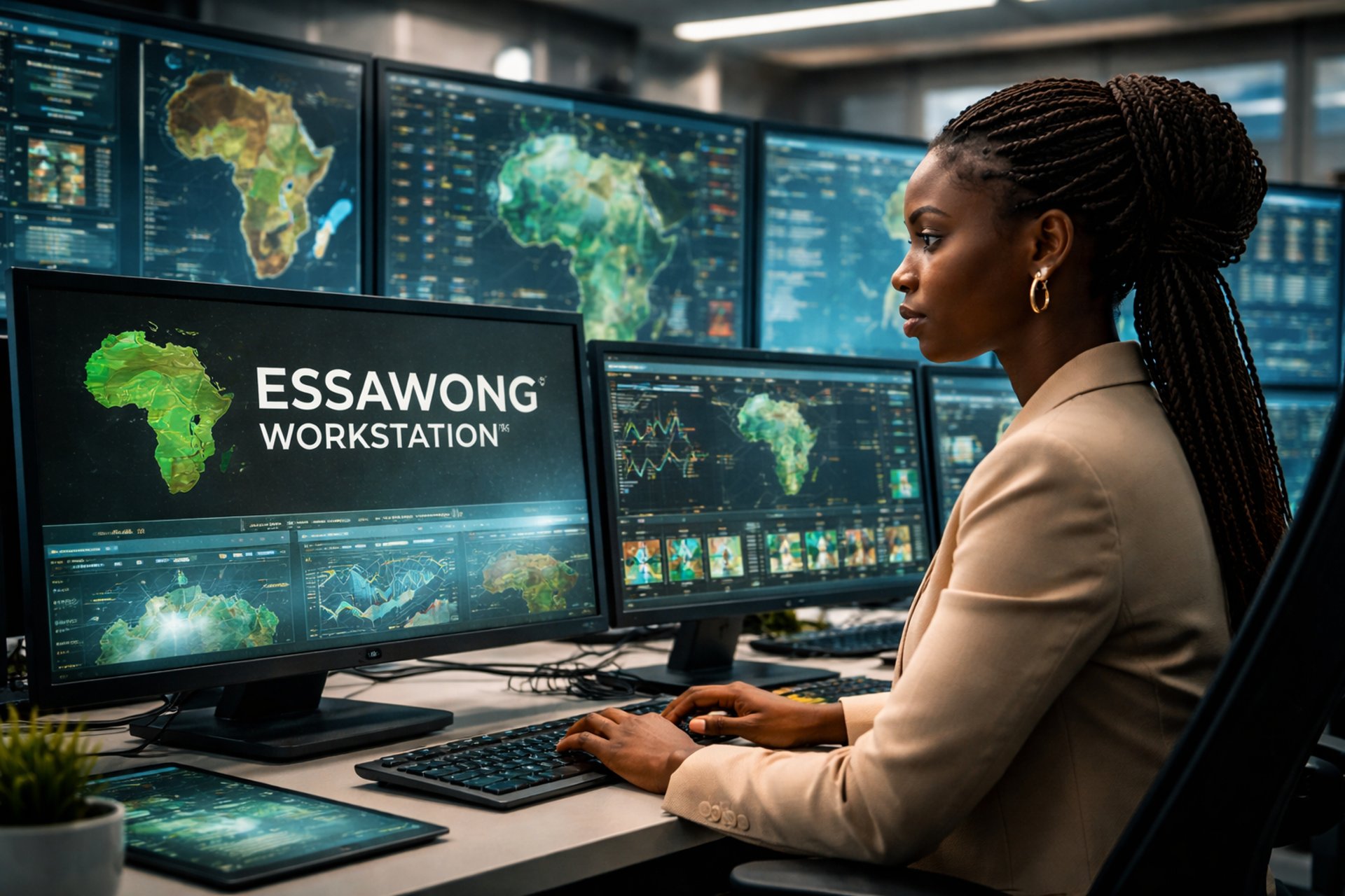 gray computer monitor