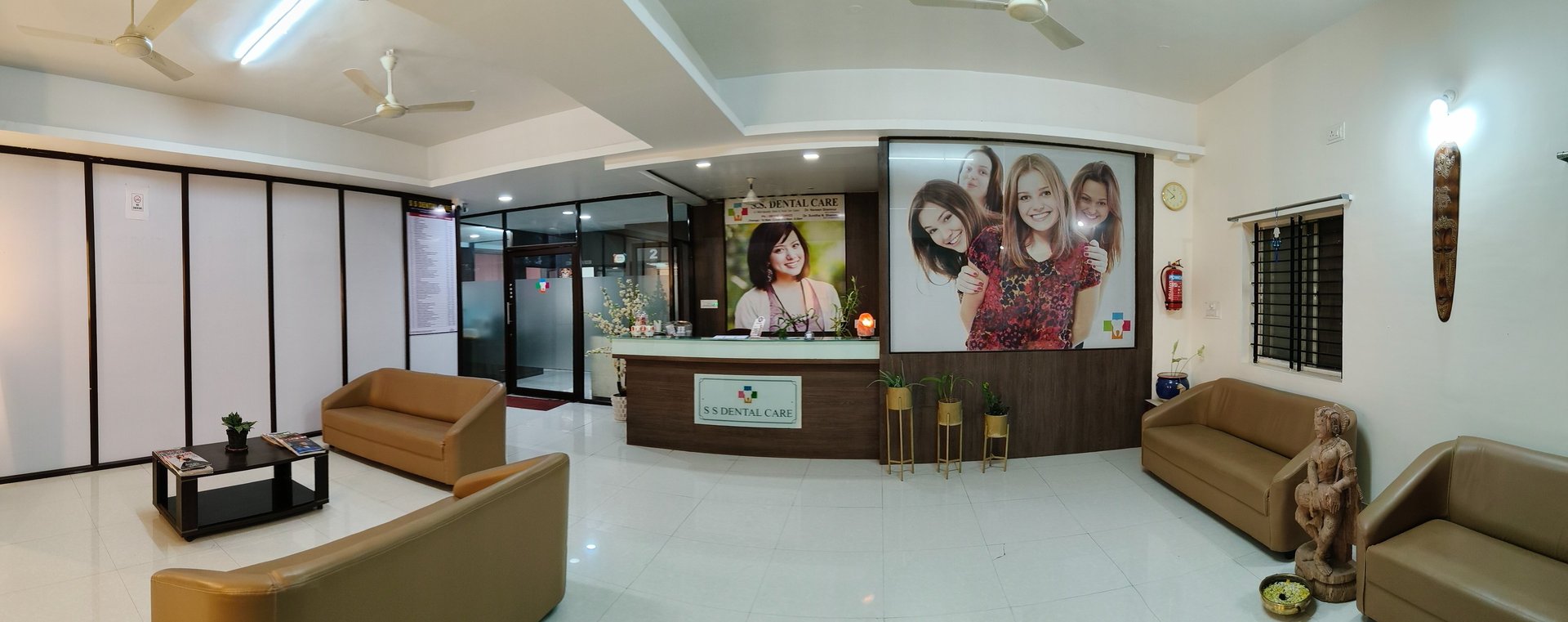 an abstract photo of a curved building with a blue sky in the background