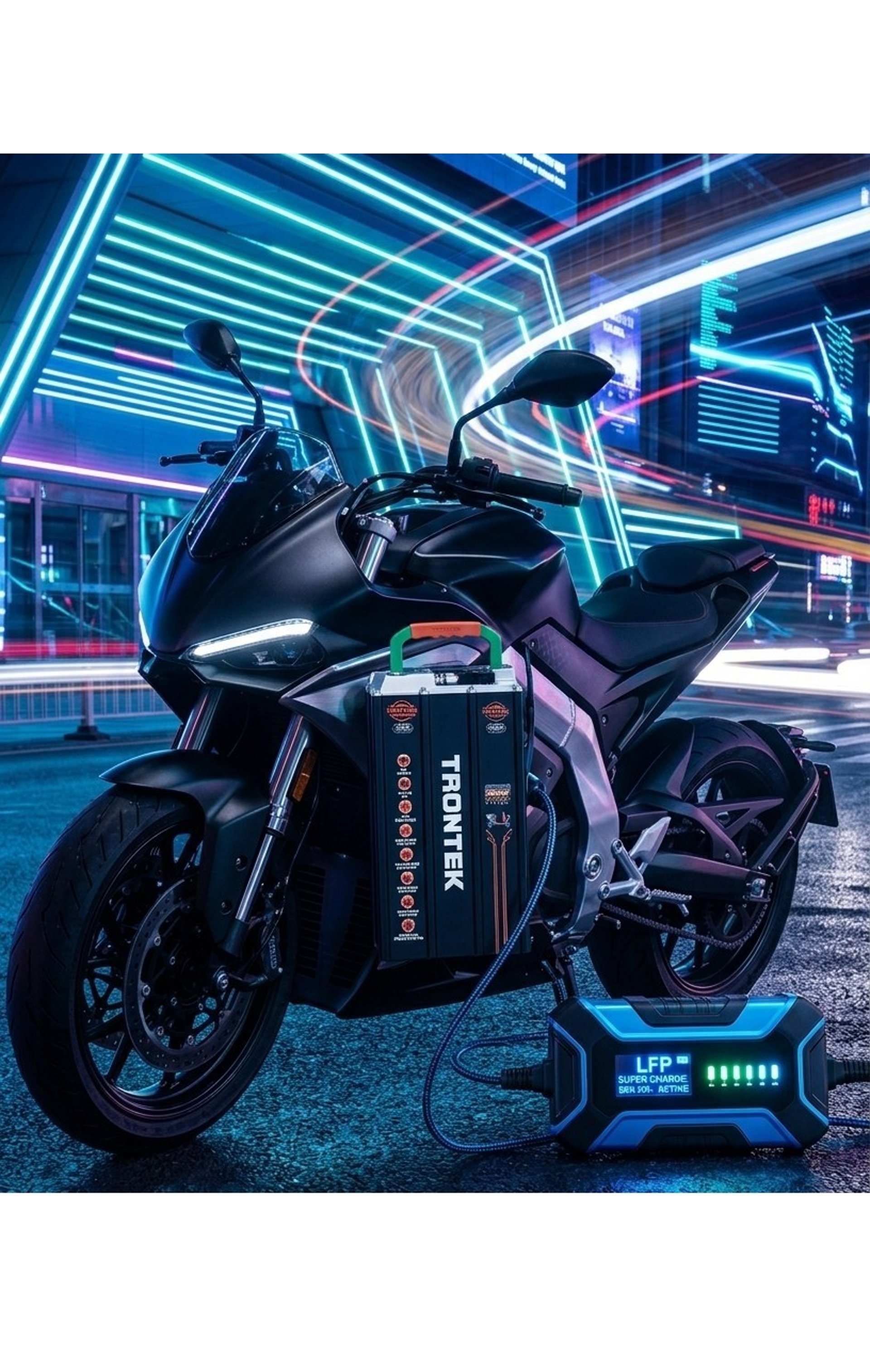 an abstract photo of a curved building with a blue sky in the background