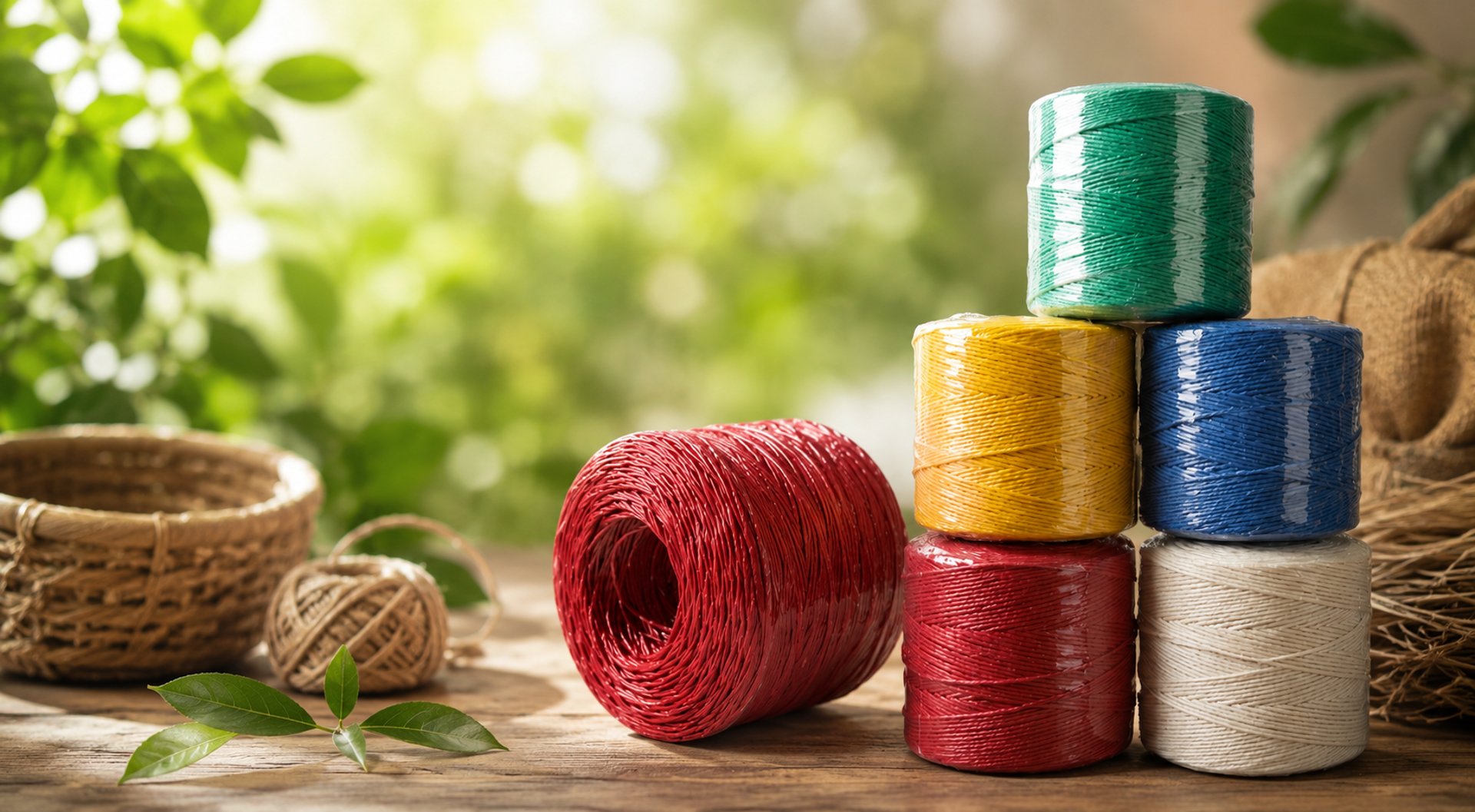Plastic thread roll supplier in Indore for secure packaging and tying NEW GURUNANAK PLASTIC