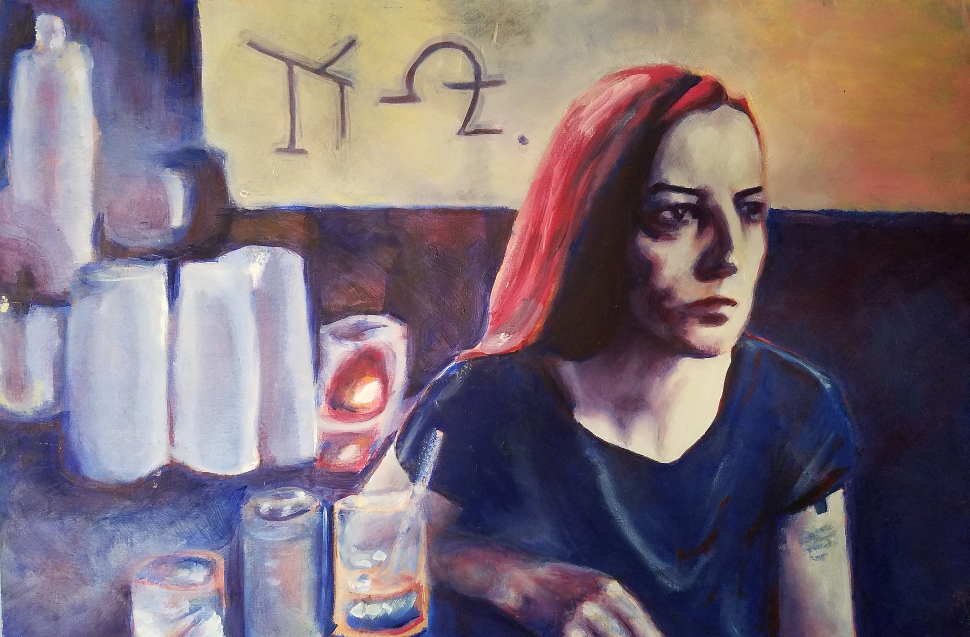 woman wearing yellow long-sleeved dress under white clouds and blue sky during daytime