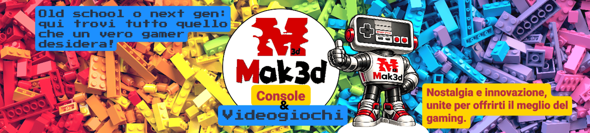 Mak3d ritiro videogiochi e console usate