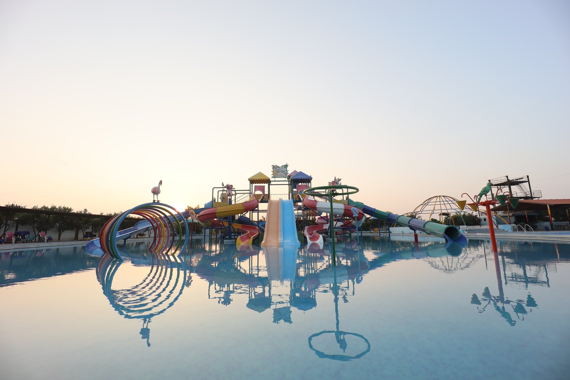 solar panels on green field