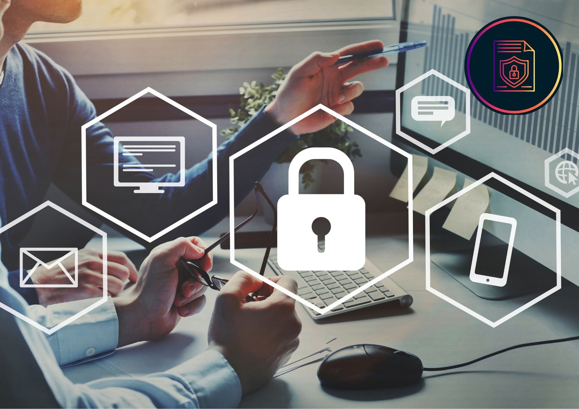 person wearing grey knit sweater