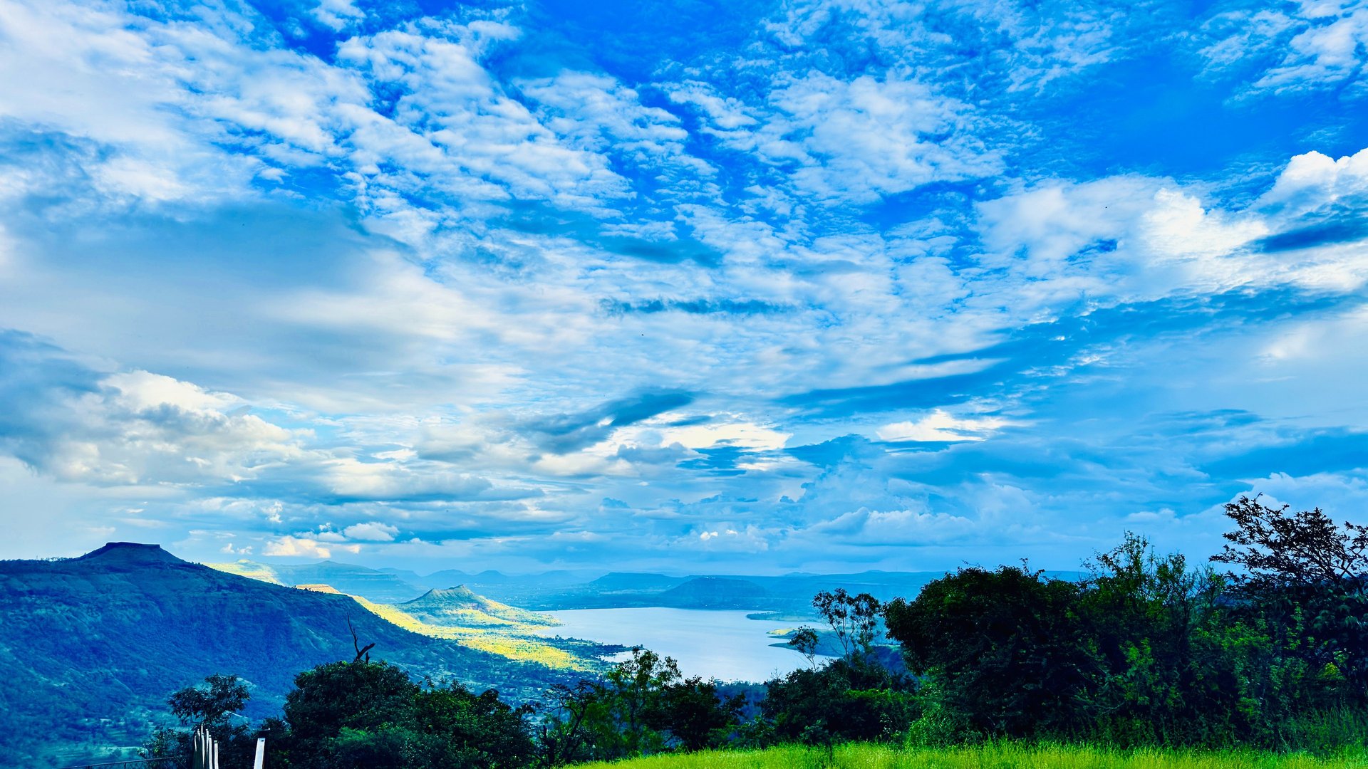 mountain range under blue sky