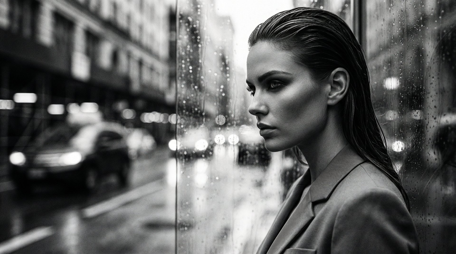 a close up of a black and brown abstract painting