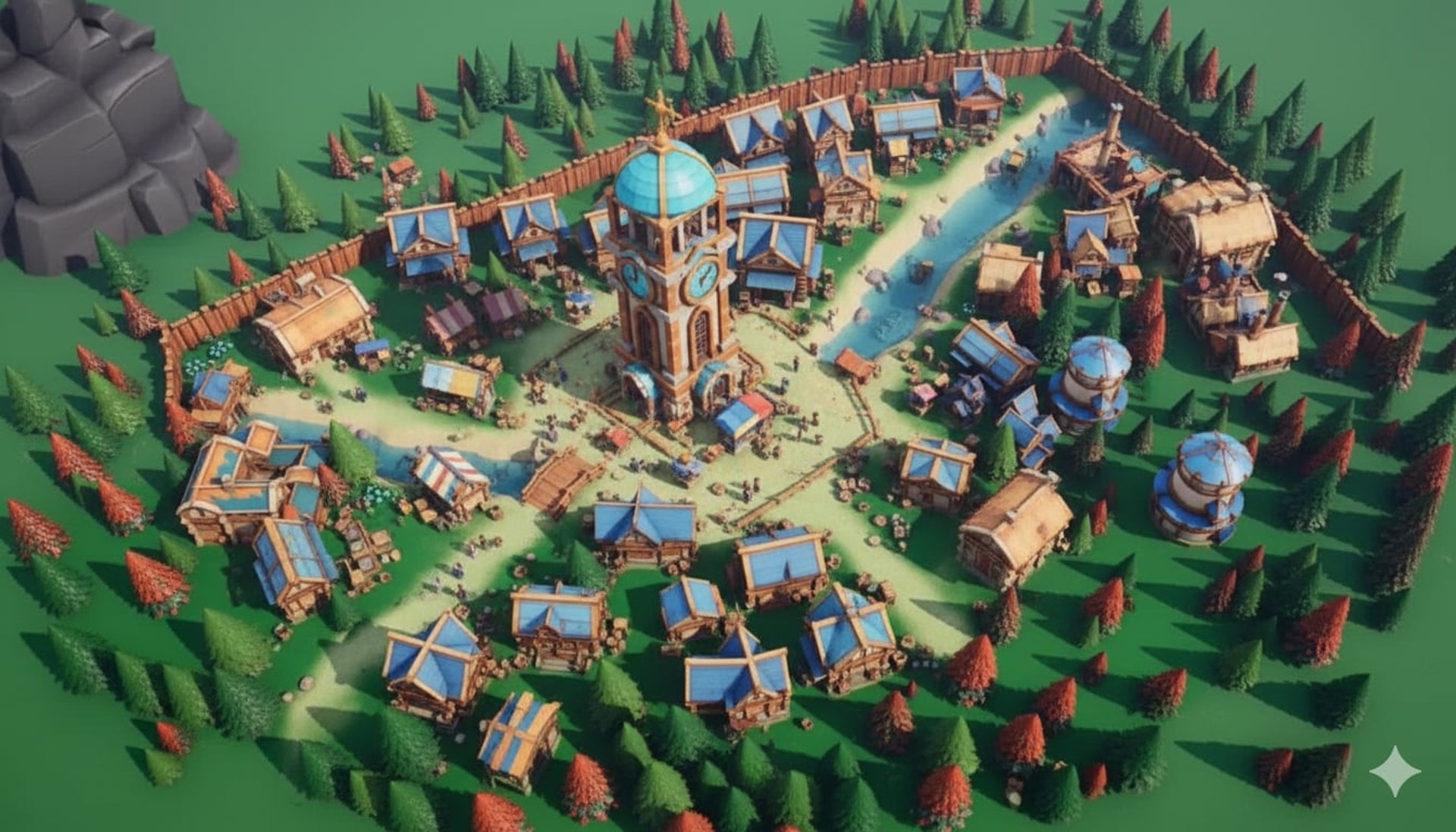 an abstract photo of a curved building with a blue sky in the background