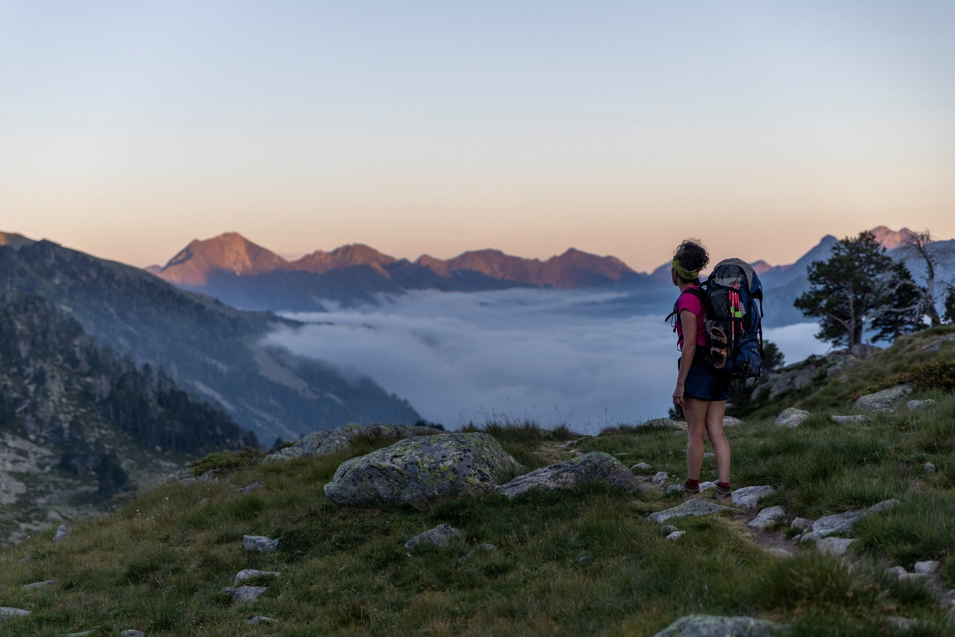 mountain range under blue sky