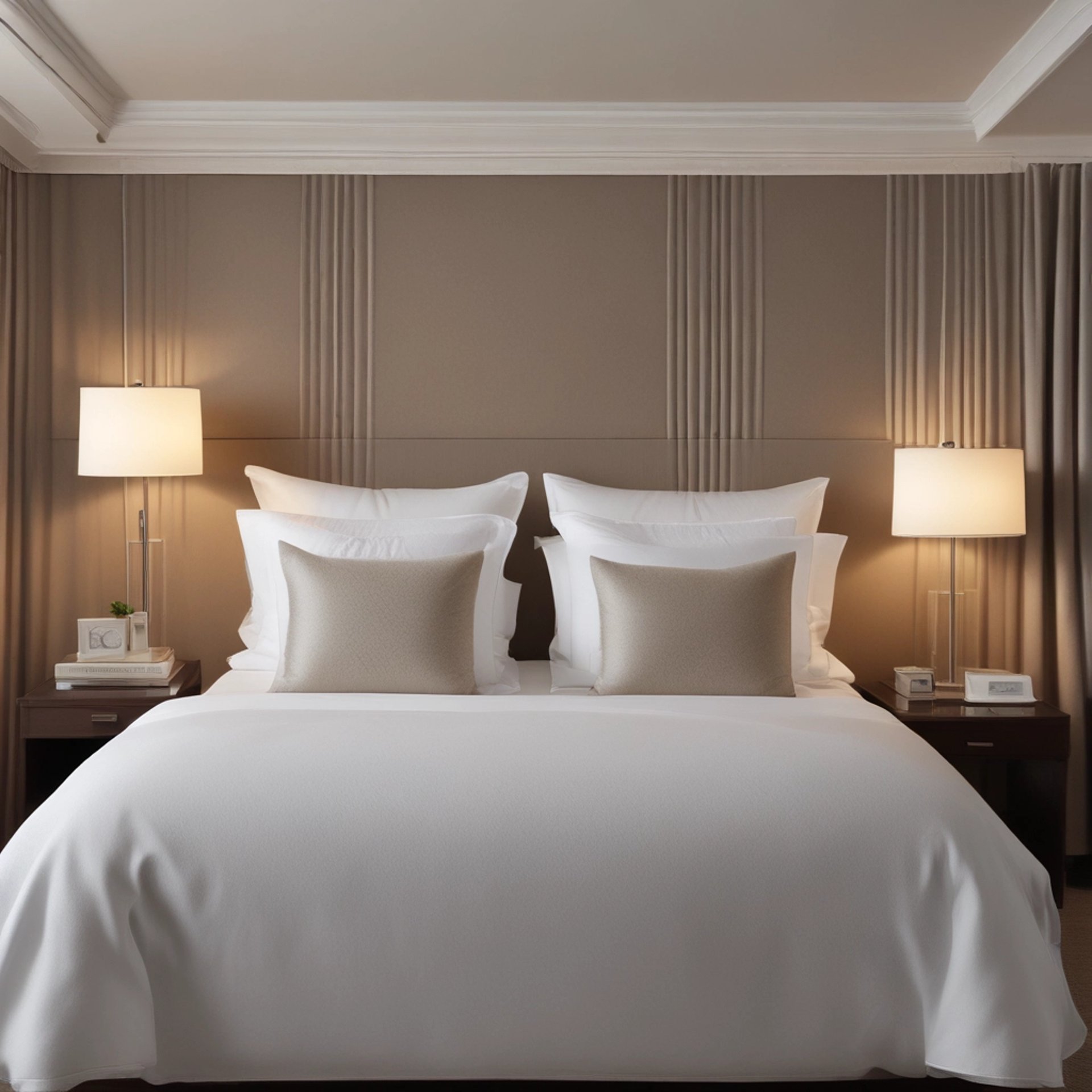 black and white bed linen