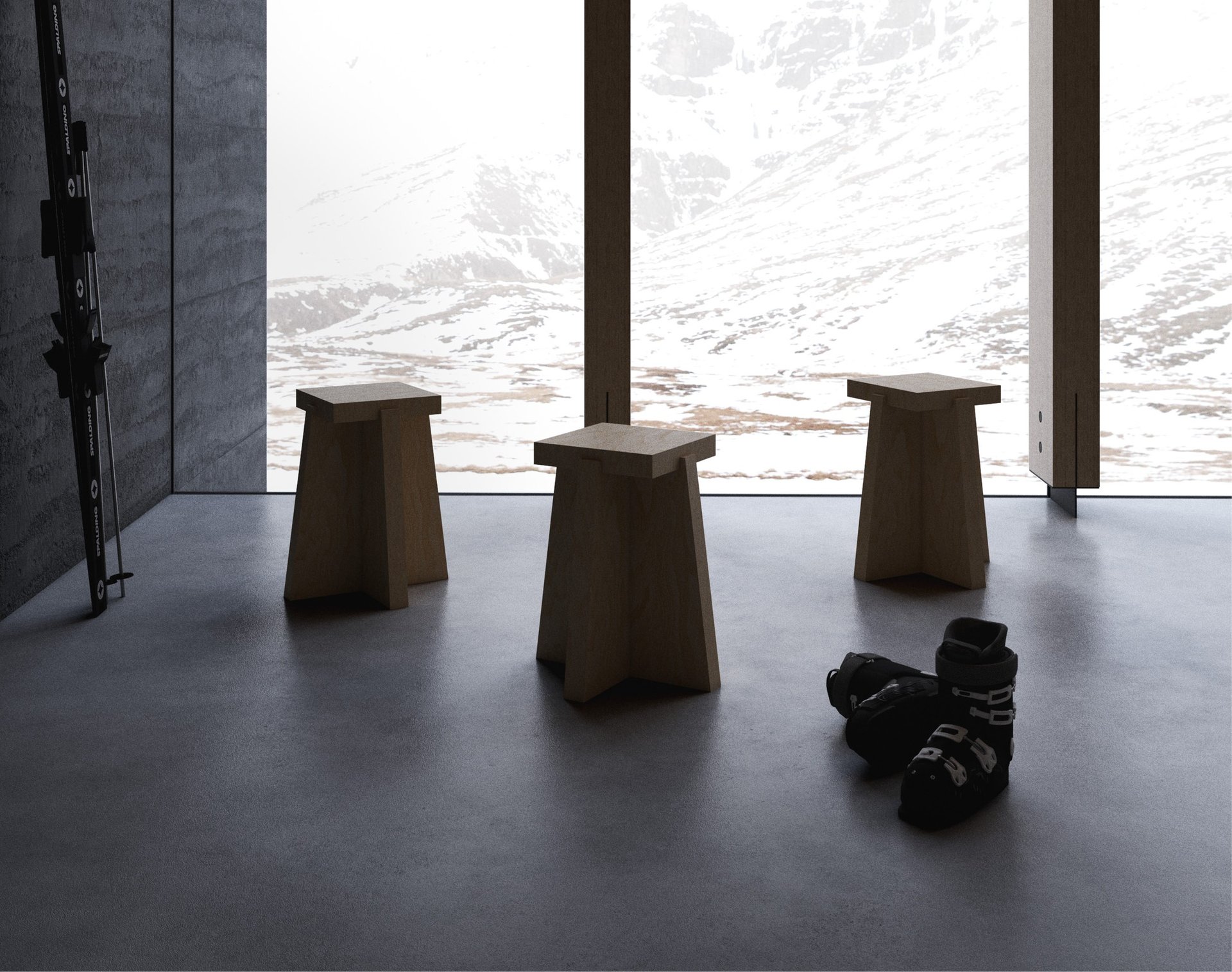 mountain range under blue sky