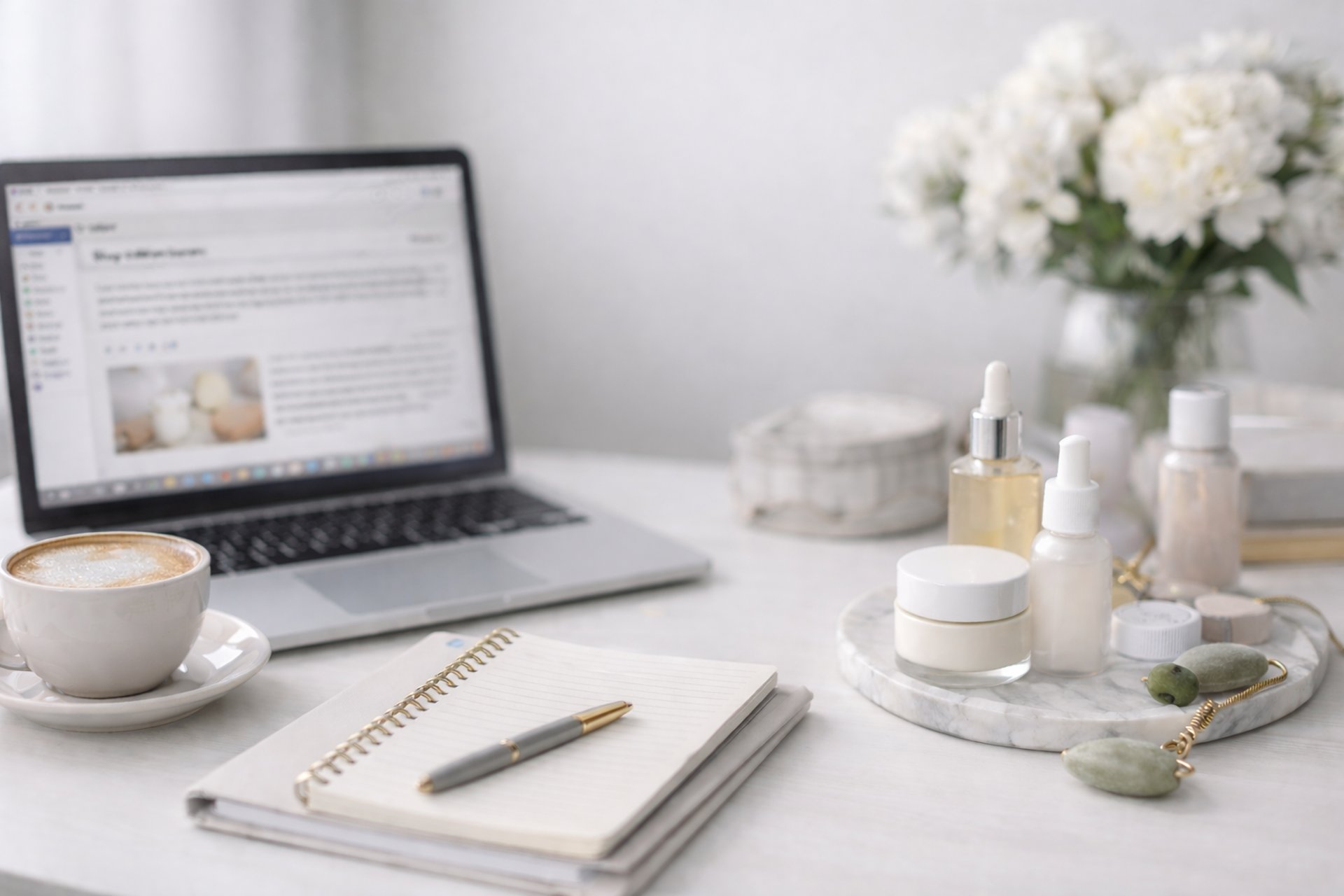 an abstract photo of a curved building with a blue sky in the background