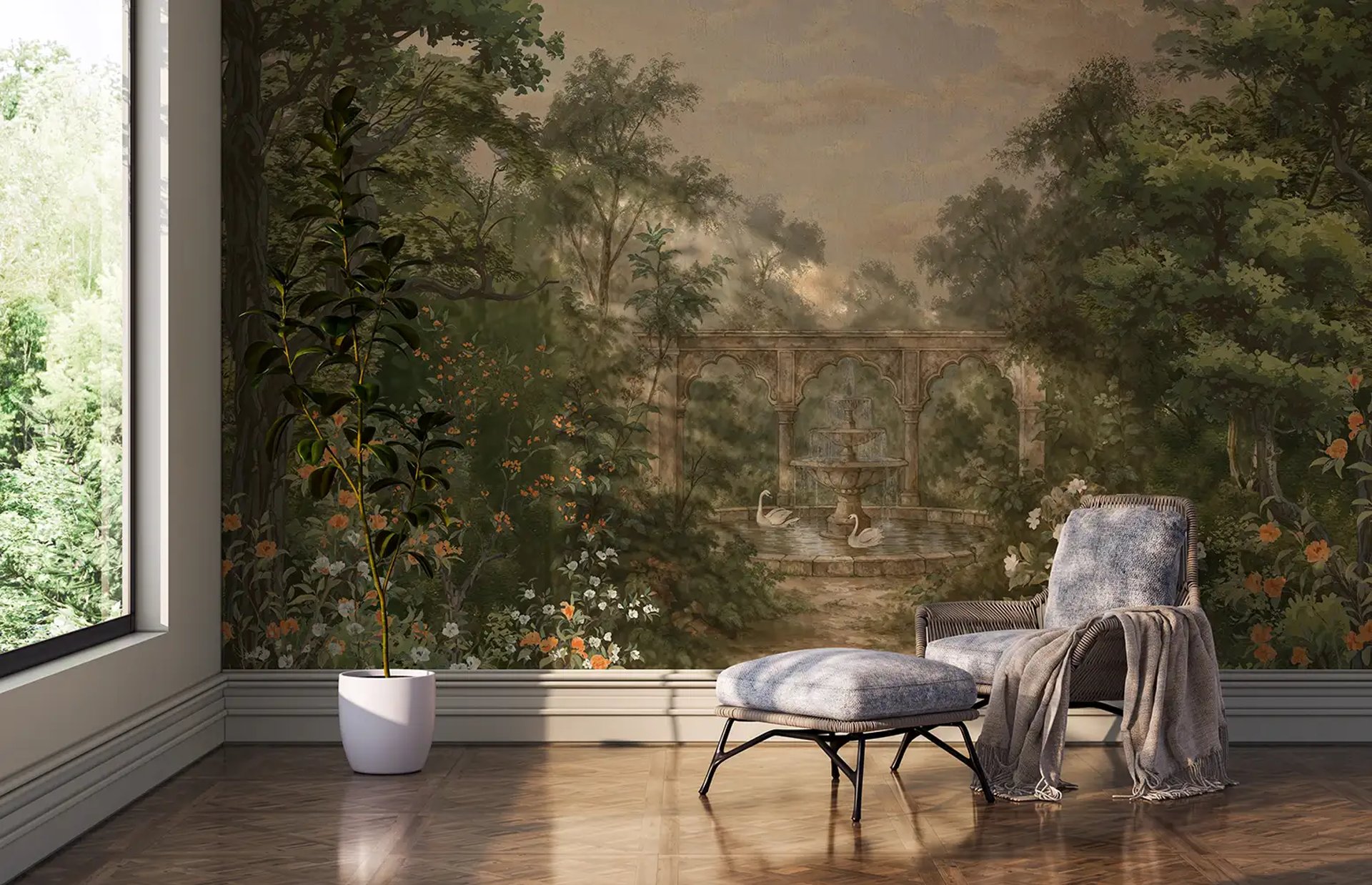 black and white bed linen