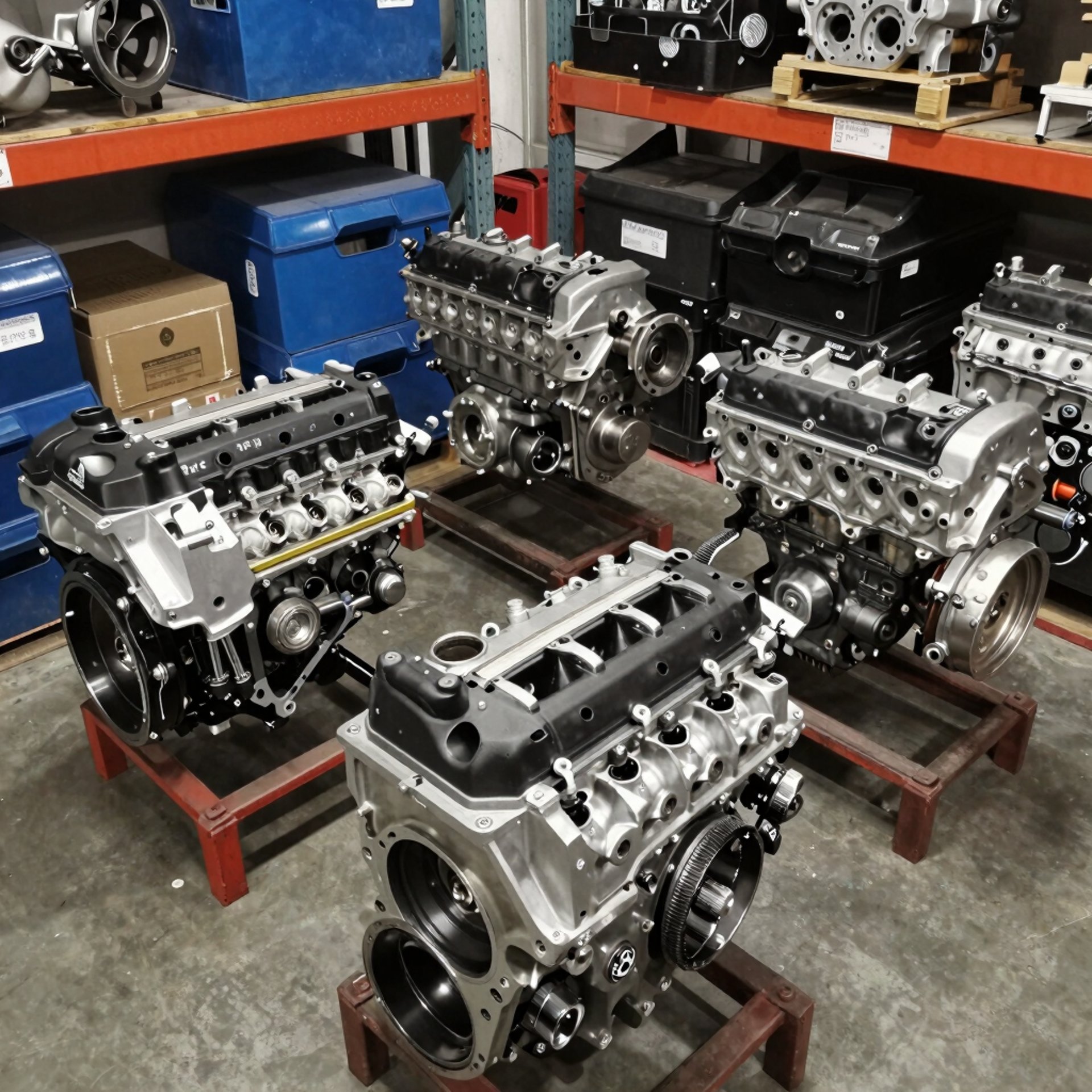 an abstract photo of a curved building with a blue sky in the background