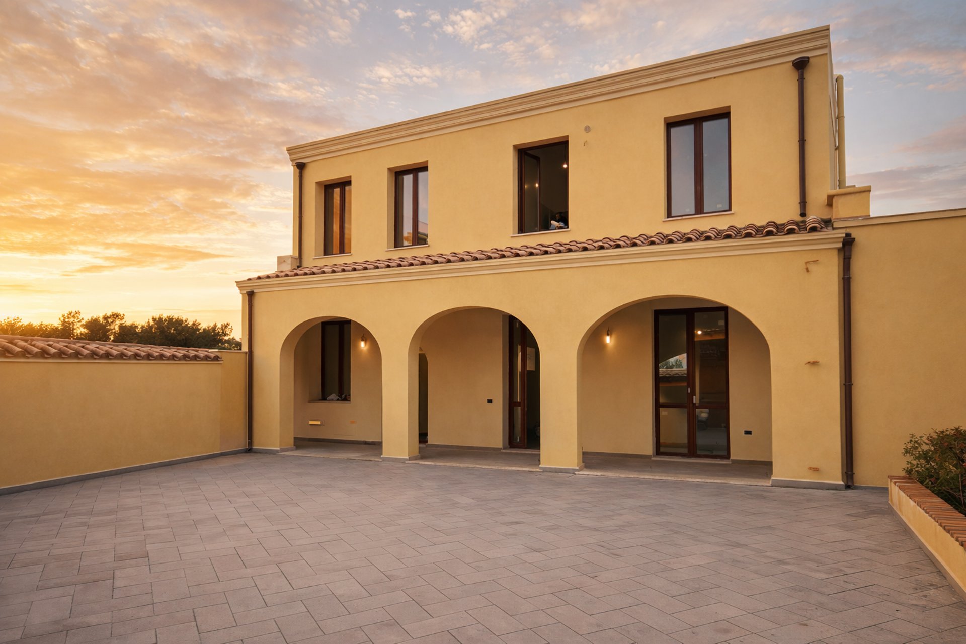 black and brown leather padded tub sofa