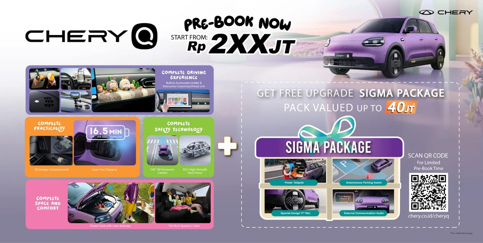 prebook chery q