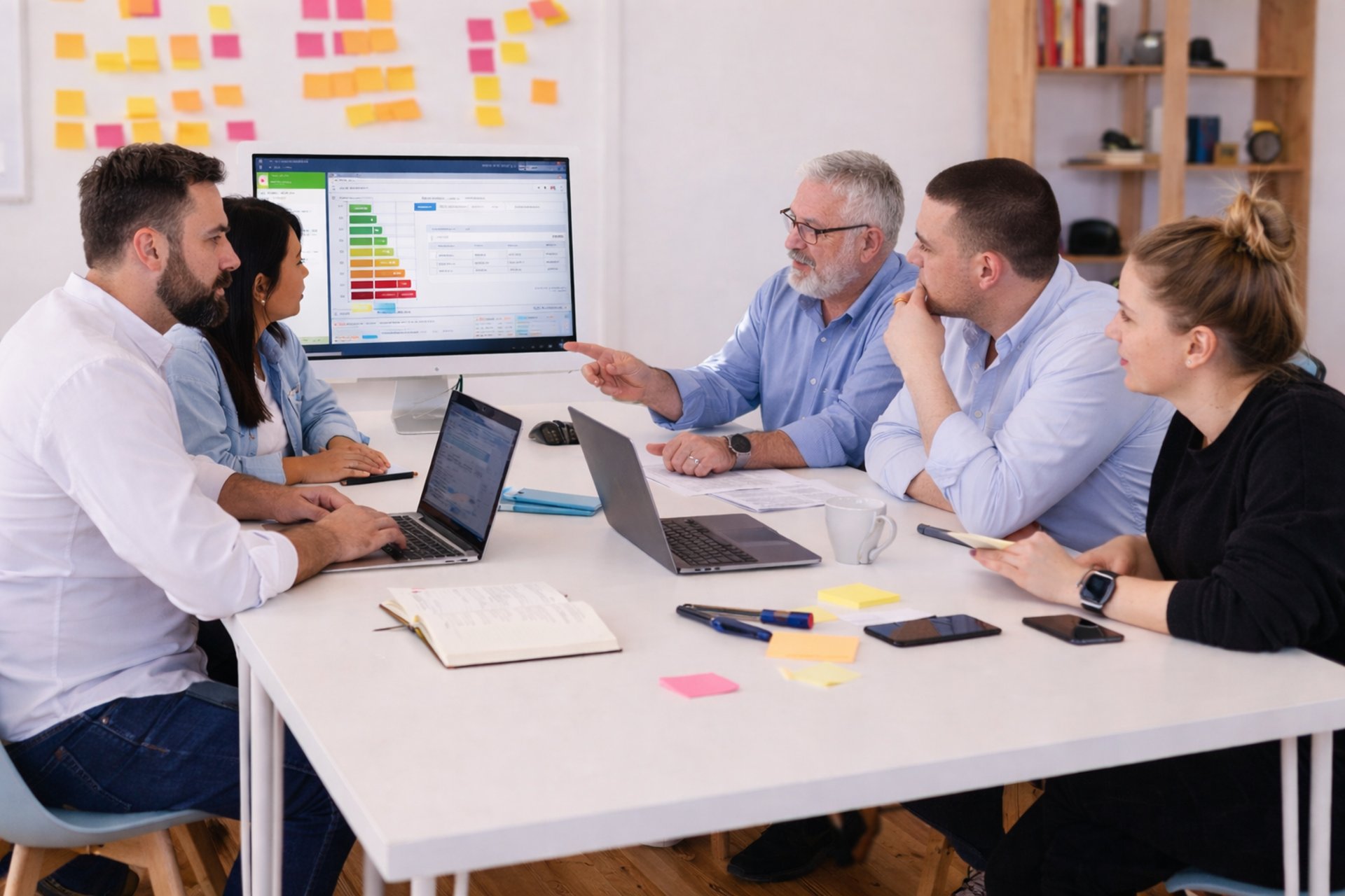 gray computer monitor