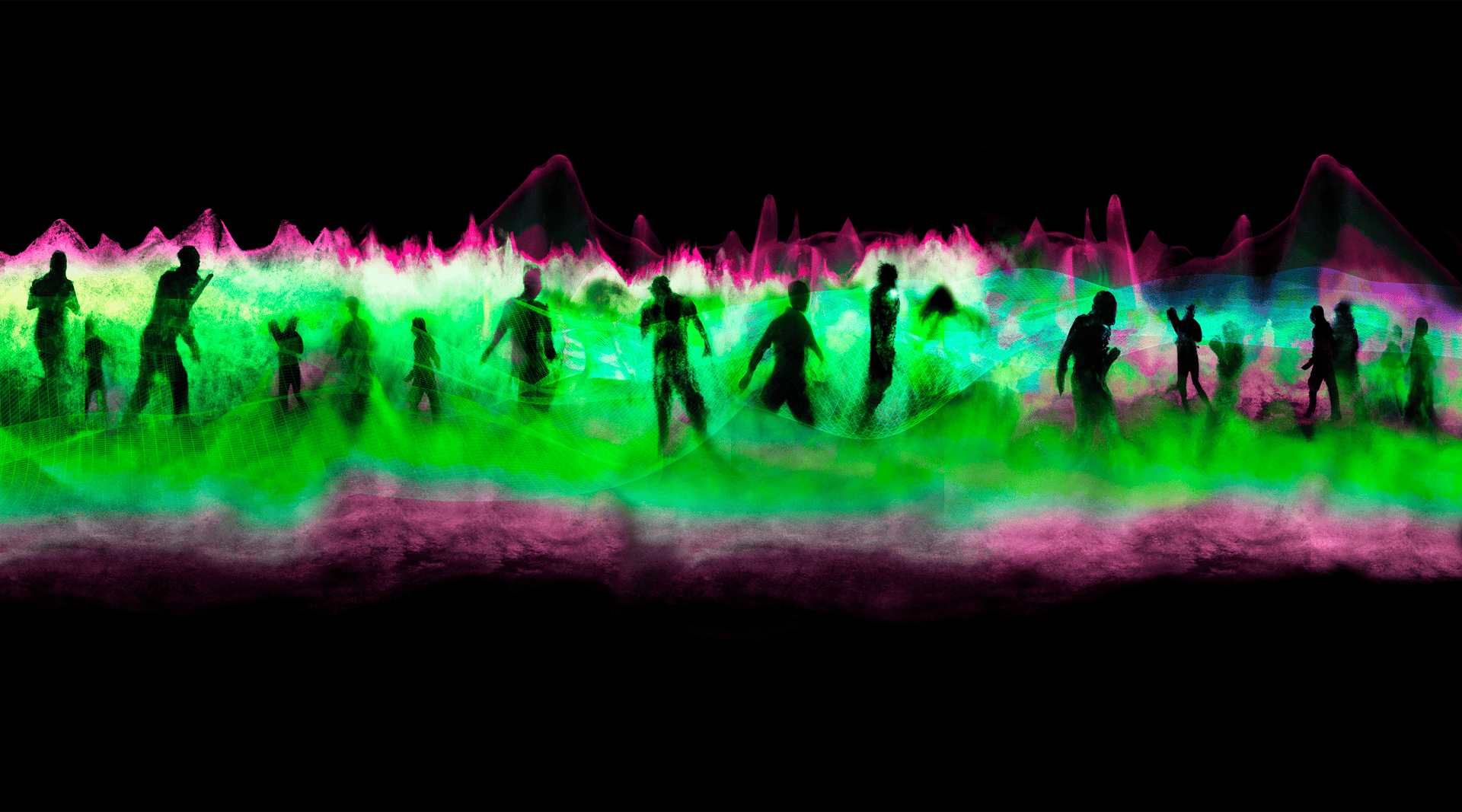 black blue and yellow textile