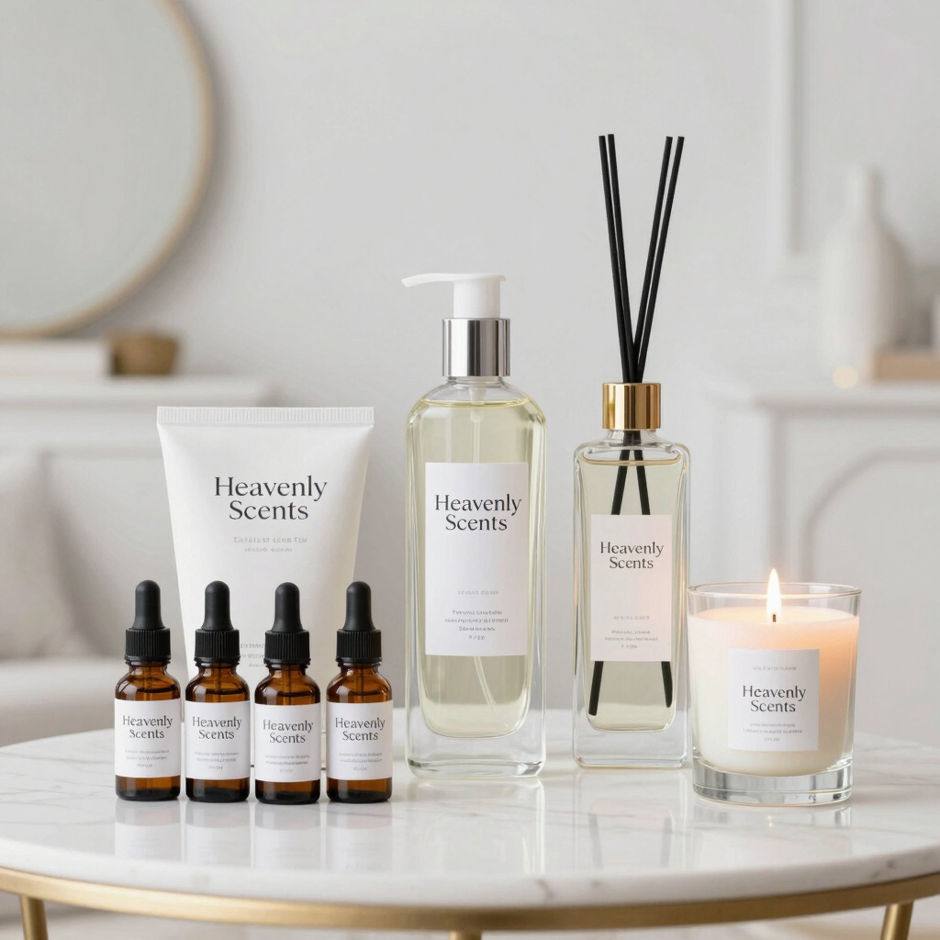 a foggy landscape with trees in the distance