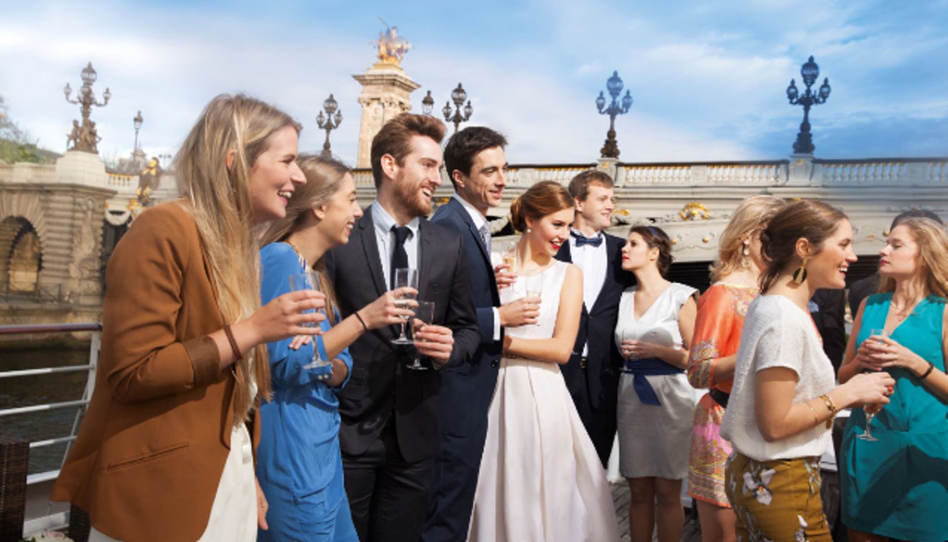 woman wearing yellow long-sleeved dress under white clouds and blue sky during daytime