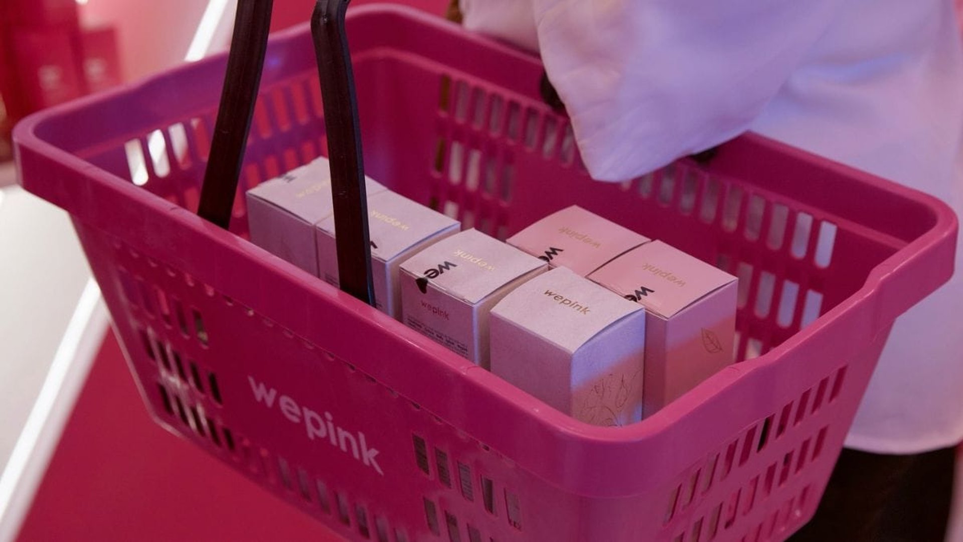 woman holding dried flower