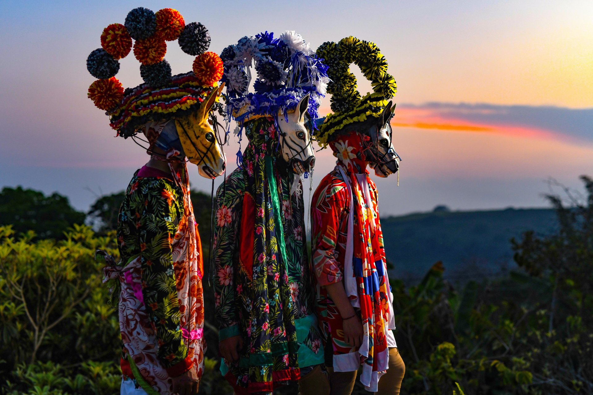 mountain range under blue sky