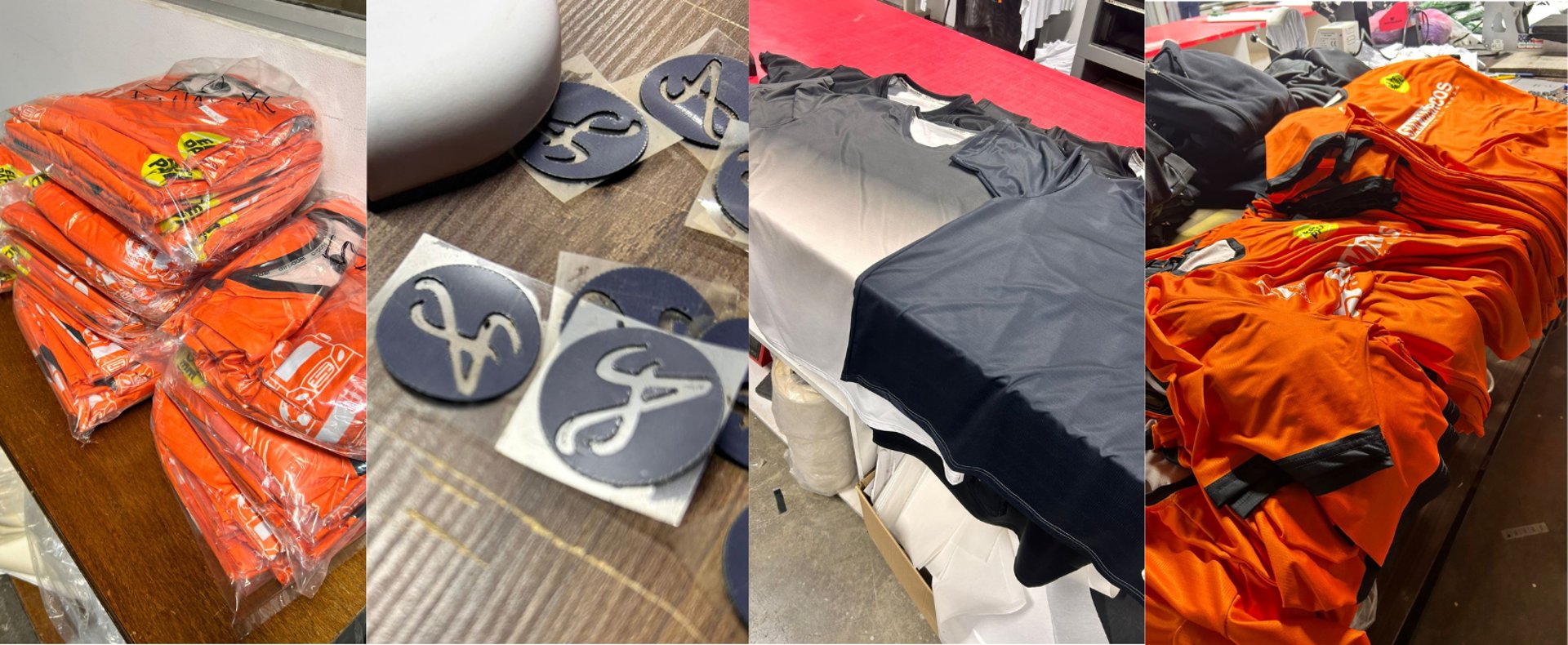 an abstract photo of a curved building with a blue sky in the background