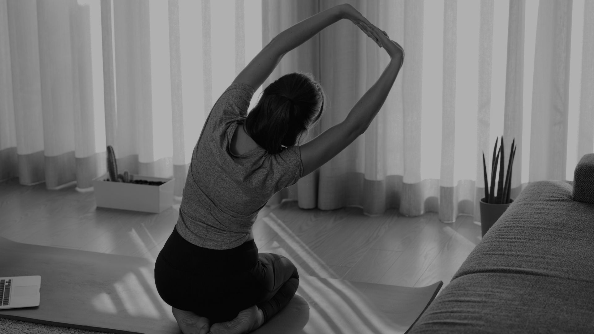 white wall paint with black line