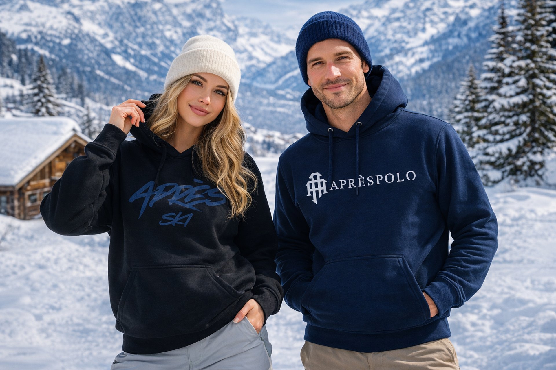 a mountain range covered in snow under a blue sky