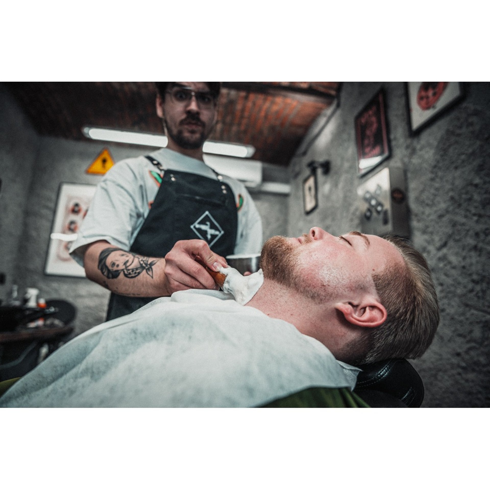 black blue and yellow textile