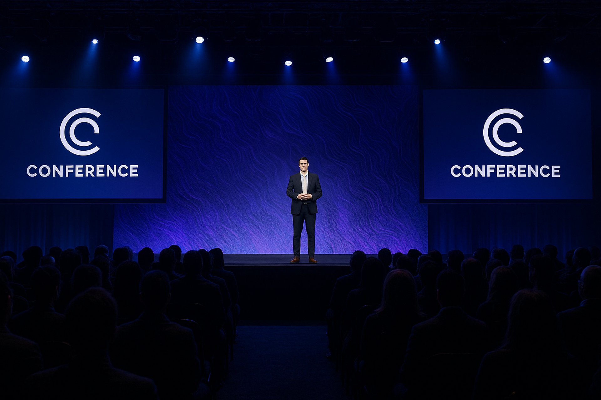 audience in a conference