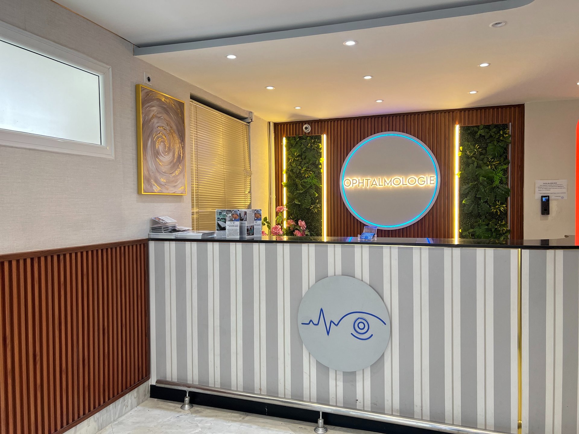 selective focus of blue-eyed person