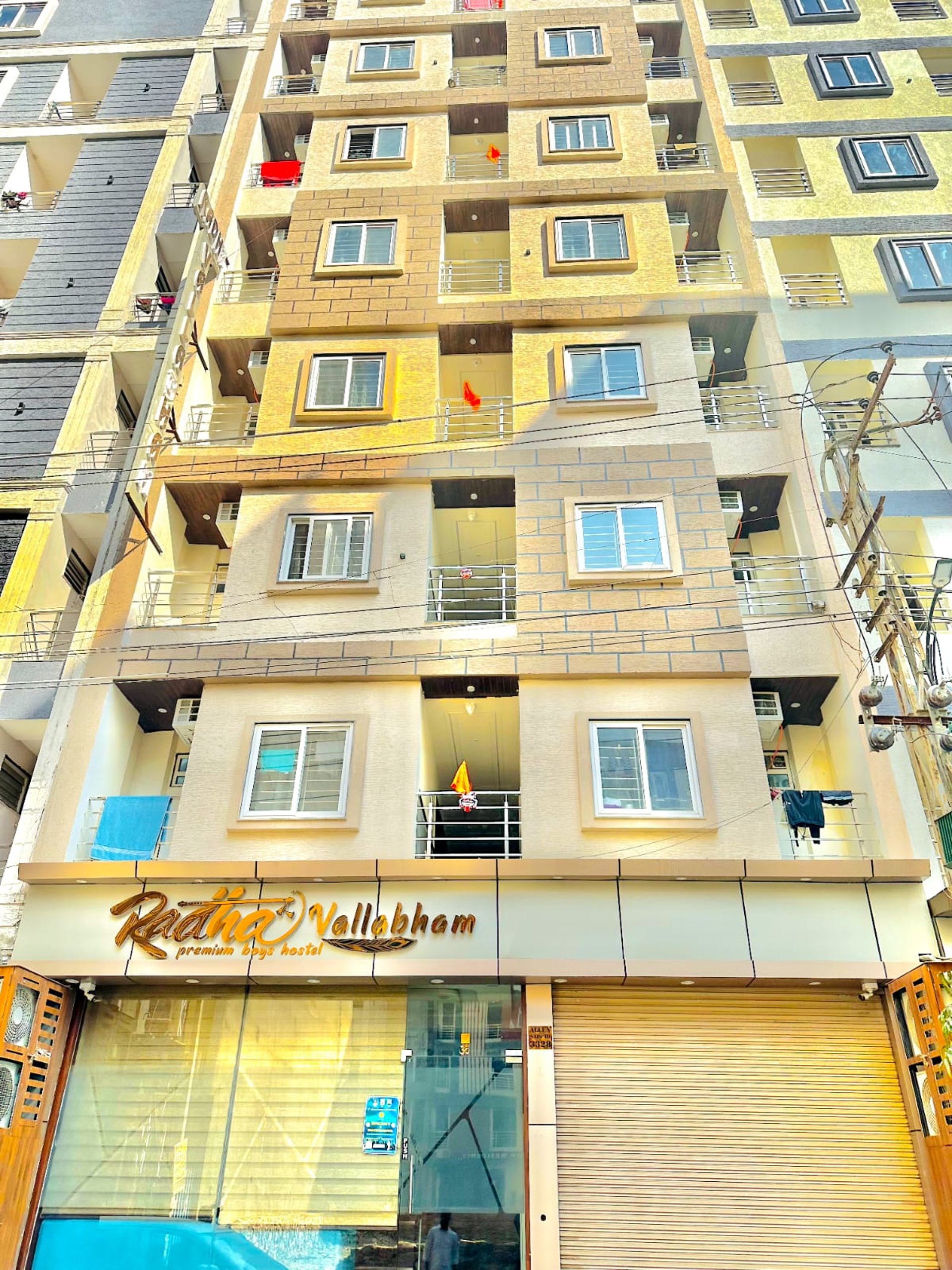 photo of library with turned on lights