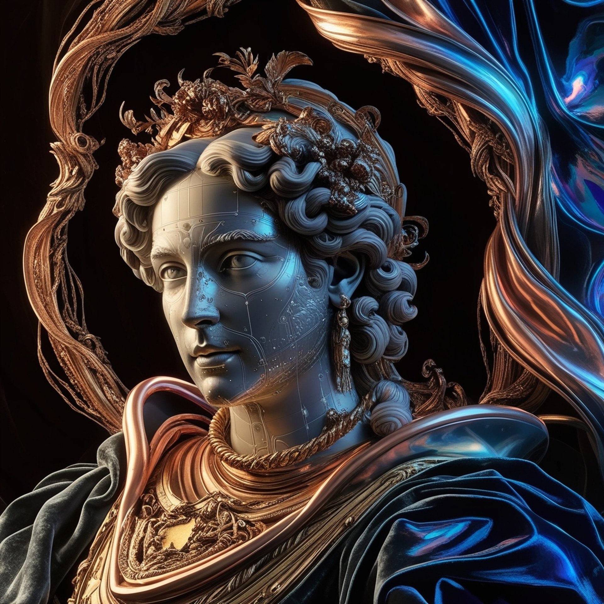 black blue and yellow textile