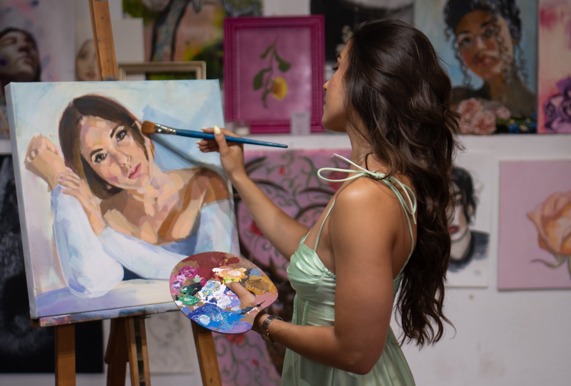 black blue and yellow textile