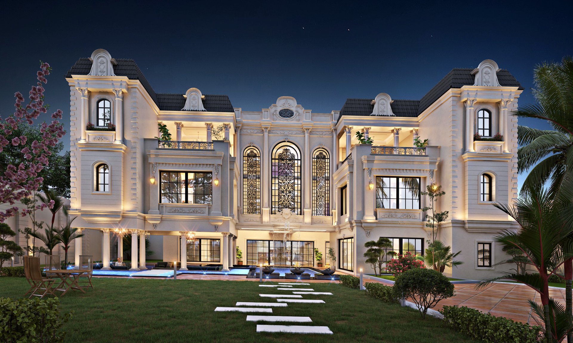 black and white bed linen