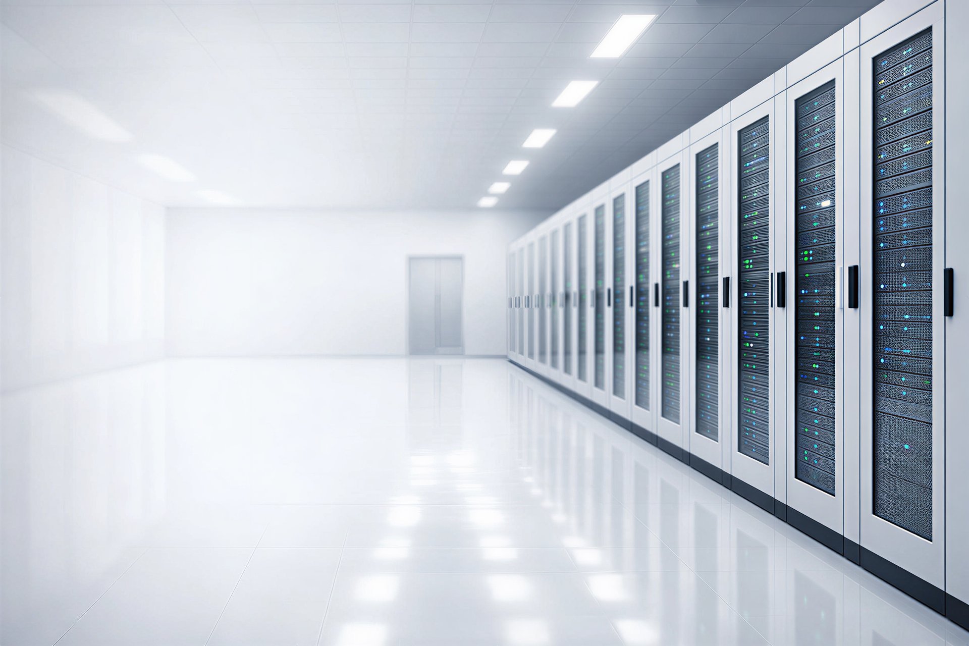 an abstract photo of a curved building with a blue sky in the background