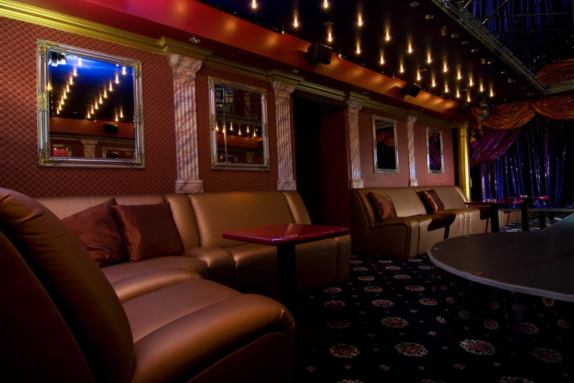 black blue and yellow textile