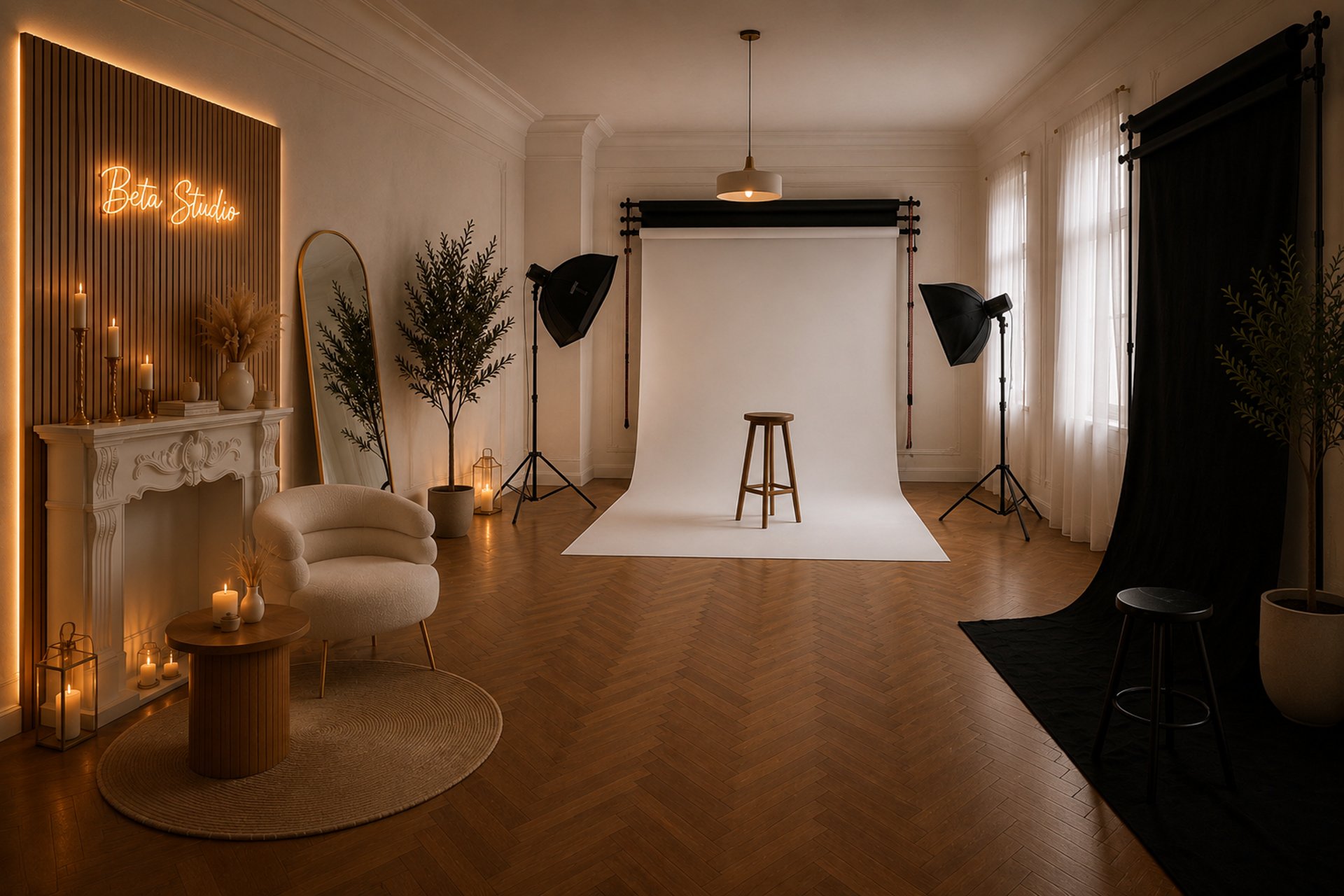 black and white camera tripod
