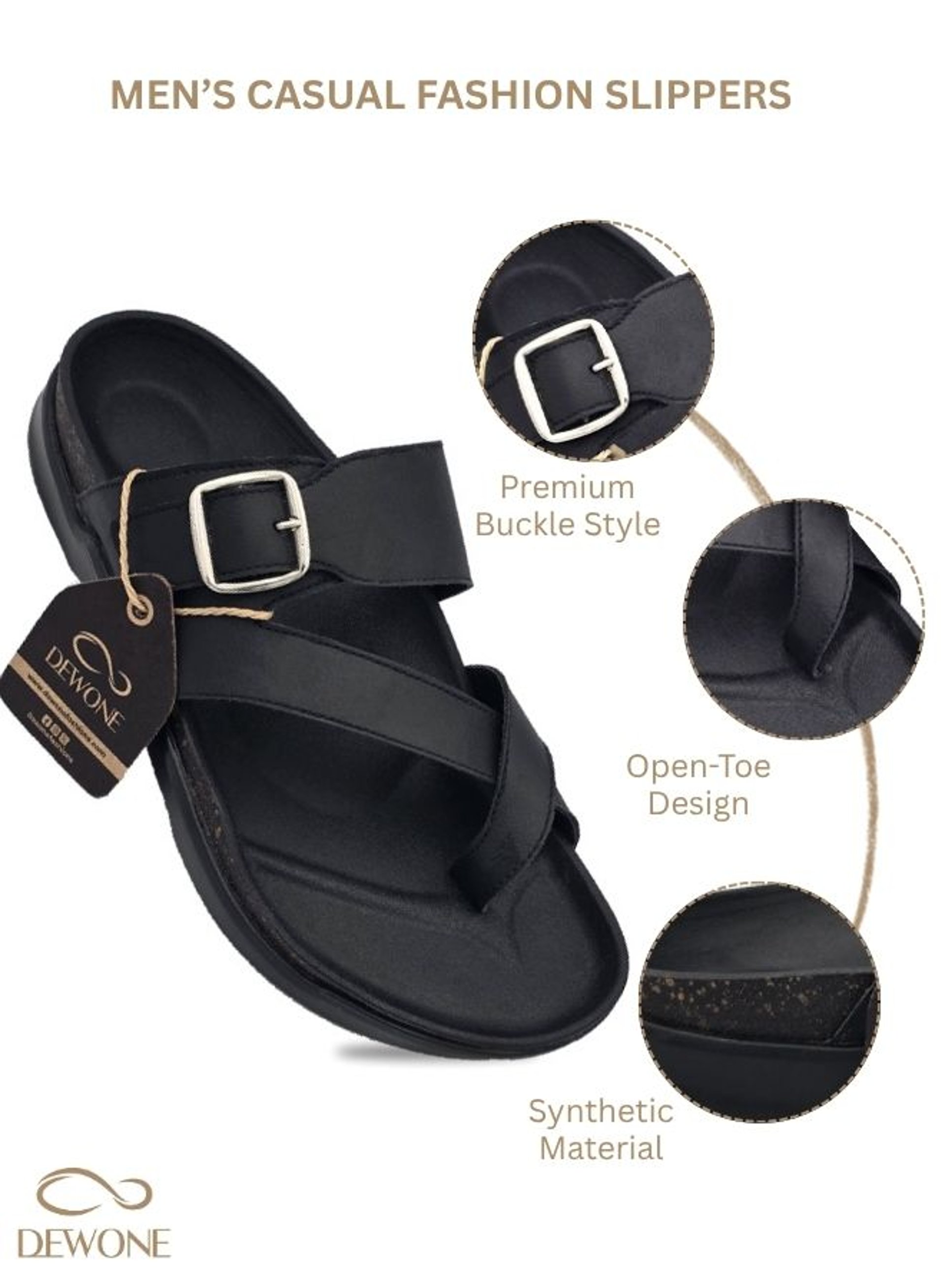 brown and black leather sandals on green grass