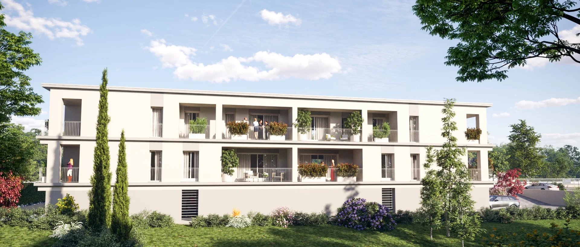 Appartamenti Mil-Flores Cremona: architettura moderna Classe A terrazzi