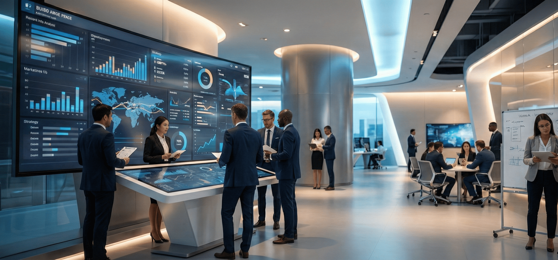 an abstract photo of a curved building with a blue sky in the background