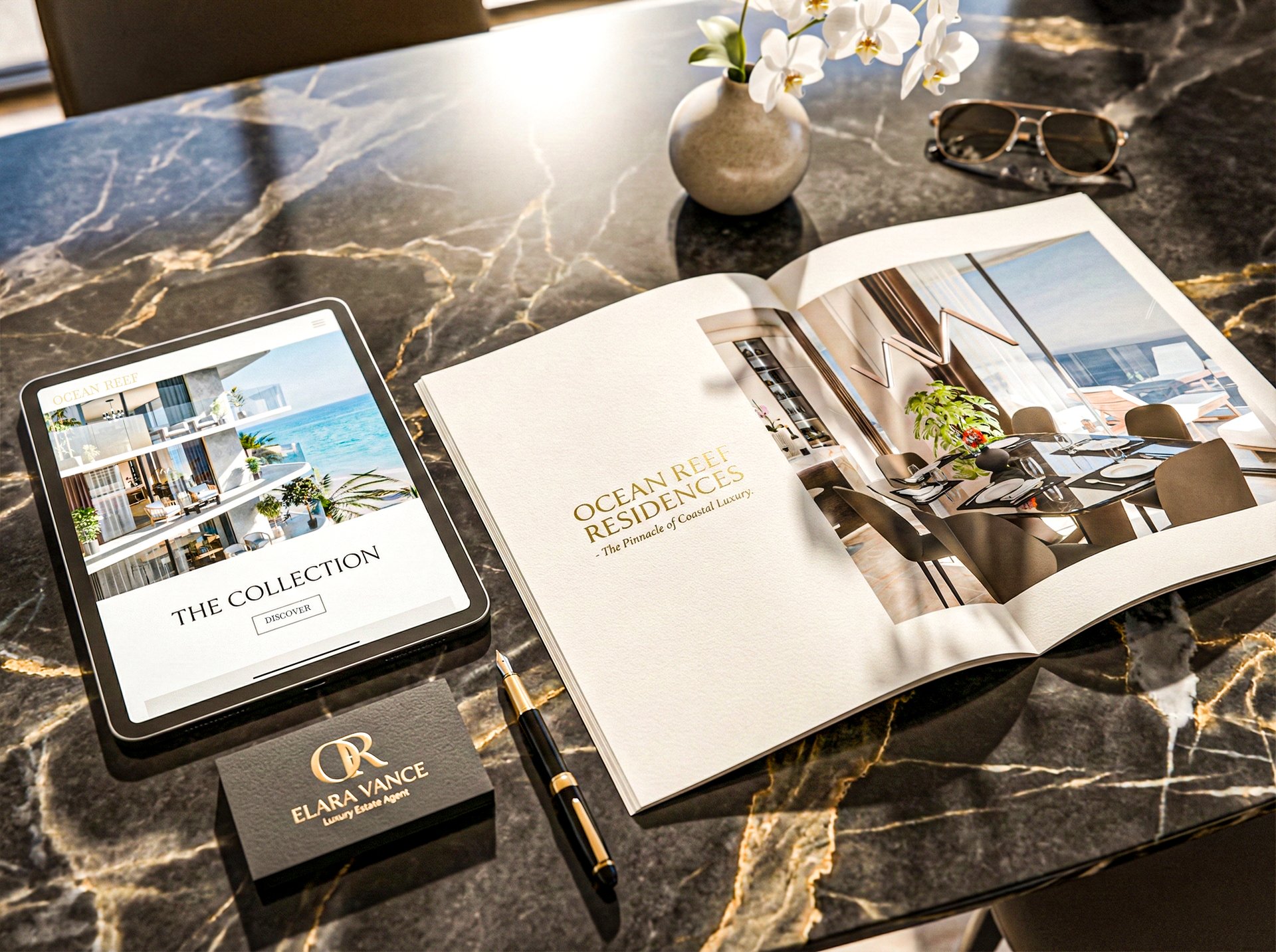 an abstract photo of a curved building with a blue sky in the background