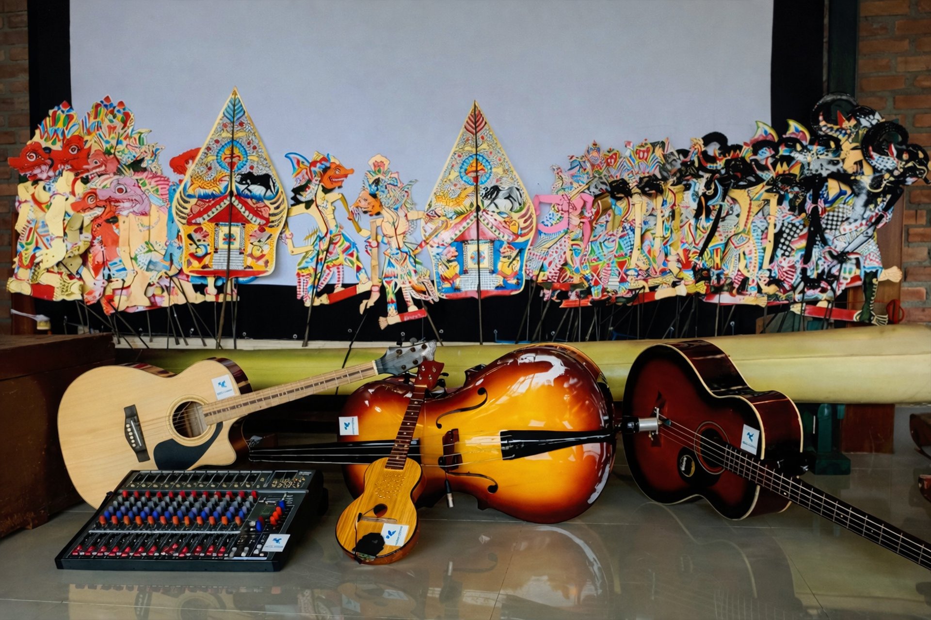 an aerial view of a body of water surrounded by trees