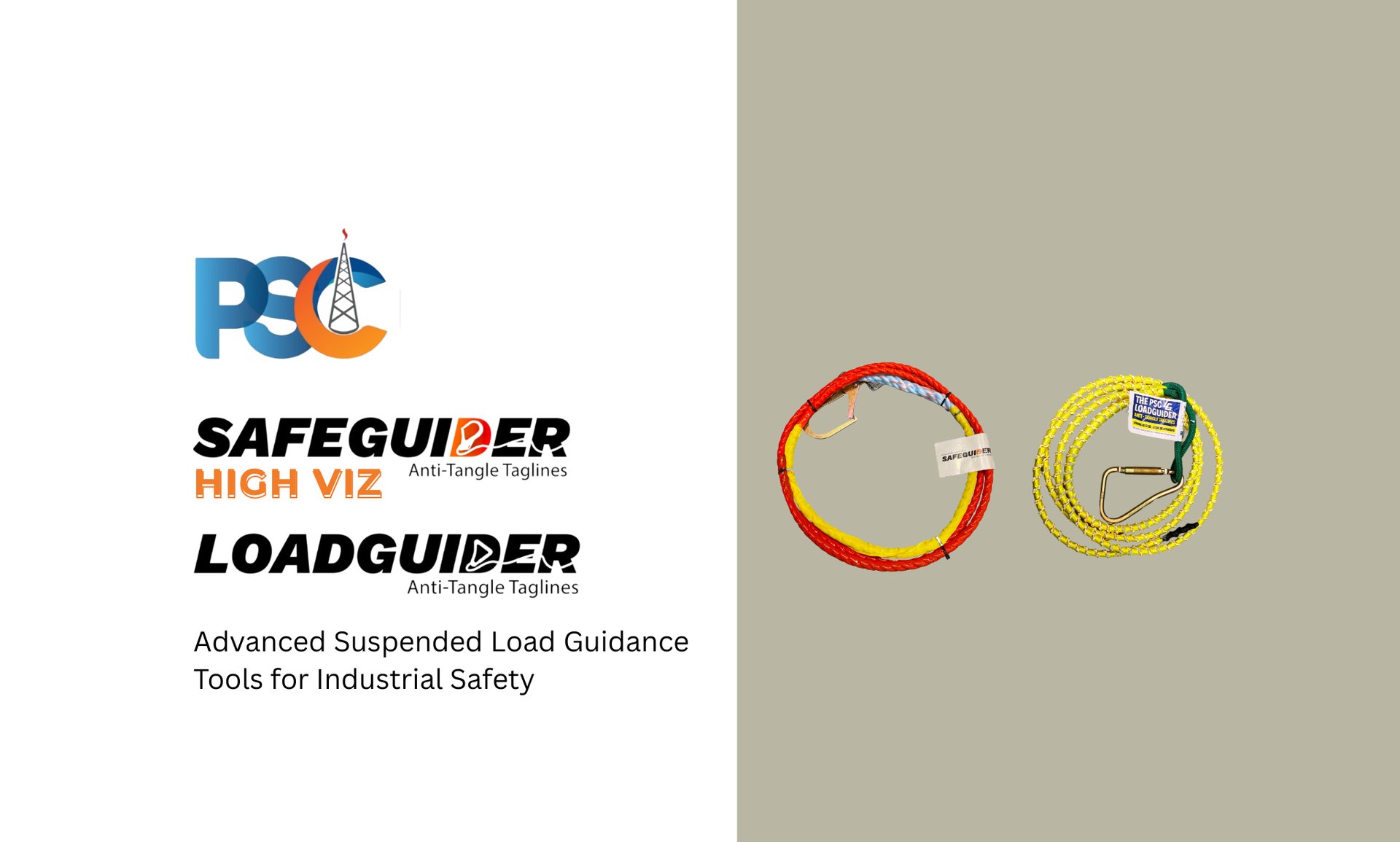 PSC Anti-Tangle Taglines | Safe Load Control for Crane & Lifting Operations
