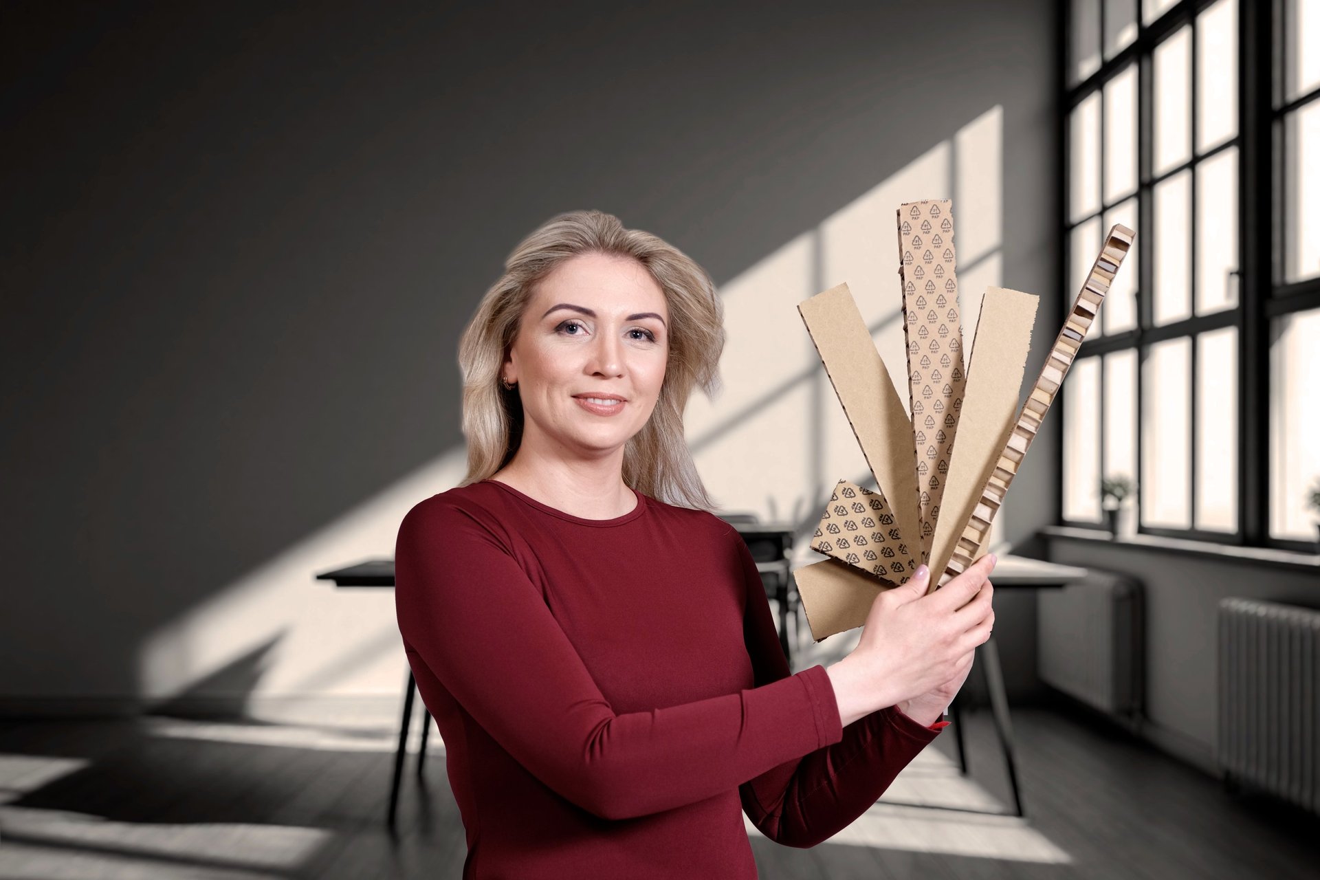 black and brown leather padded tub sofa